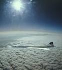 Concorde Flying at Mach 2 