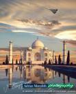 Concorde G-BOAF Flying over Taj Mahal India - Signed 16x12